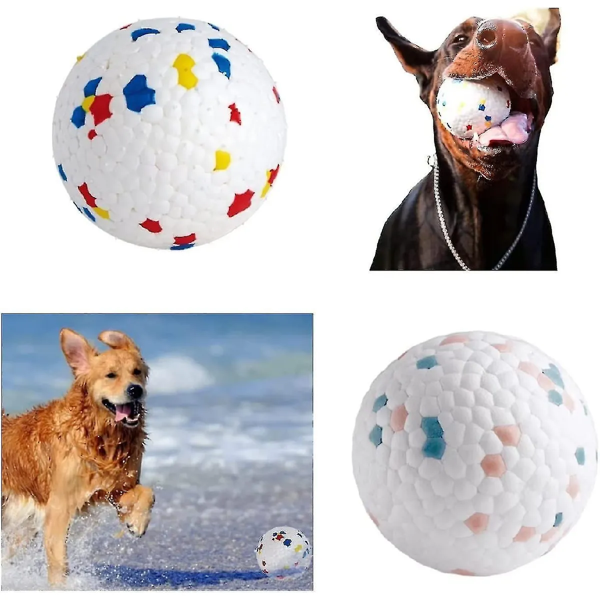 Meilleurs prix pour Jouet Chien Balle Indestructible Jouet Eau Chien Pour Petit et Grand Chien Accessoires Jouet Intelligence Jouet Tugy Jouet Chien Balle à Mâcher Dentaire