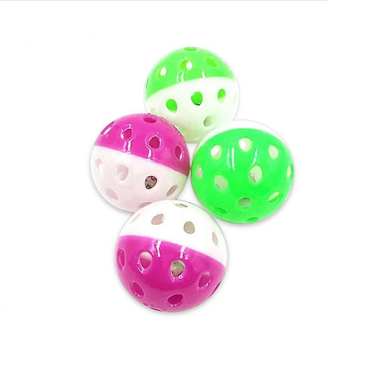 Comparer les prix de 1pcs Jouet de dentition pour chien, jouet de mordillage de poils, jouet os sonore en caoutchouc, jouet cloche creuse pour chat