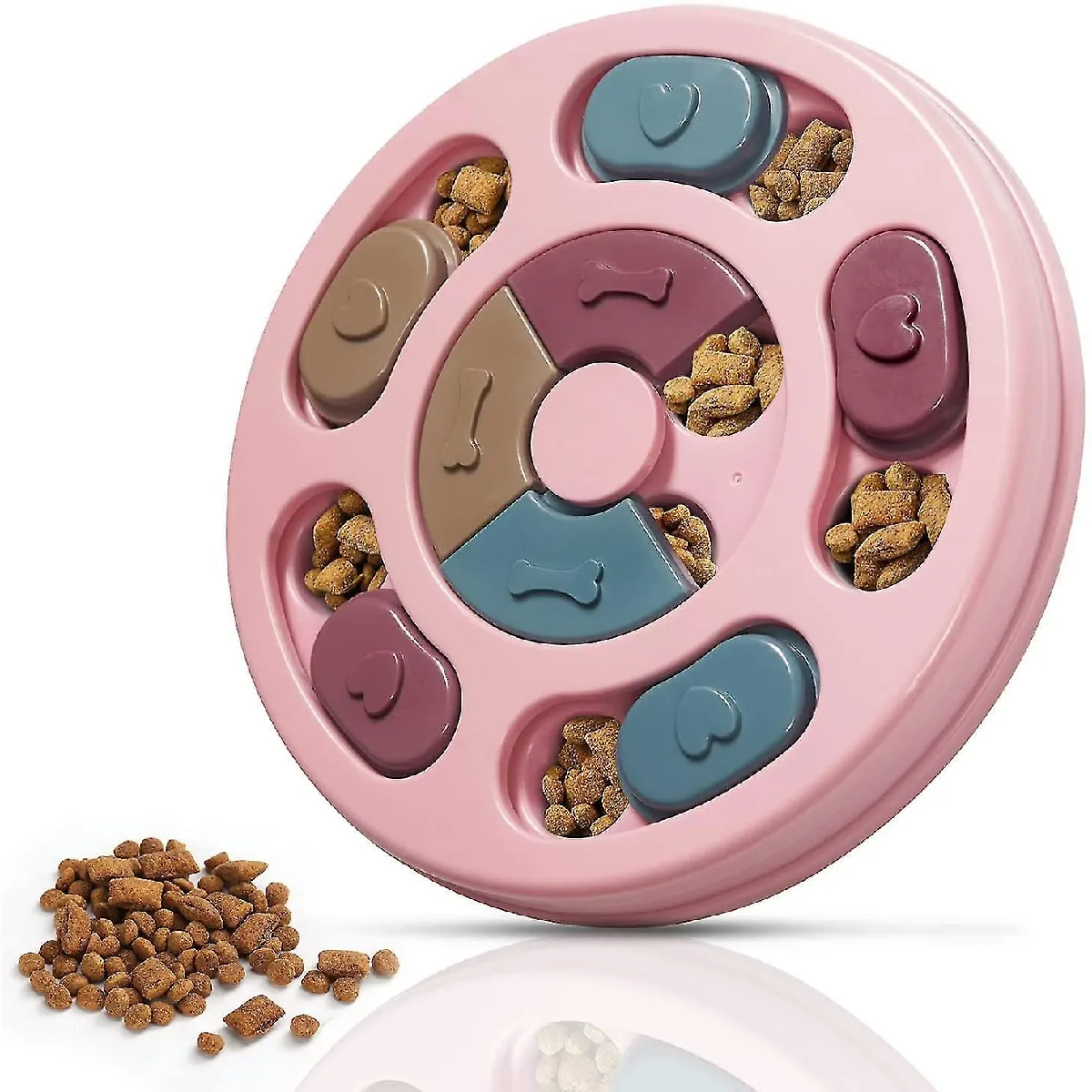 Meilleurs prix pour Jouets de puzzle pour chien,Jouets de nourriture pour chien,Jouets de nourriture pour chien,Jouets d'entraînement pour le QI,Enrichissement mental,Puzzle de gâteries pour chien