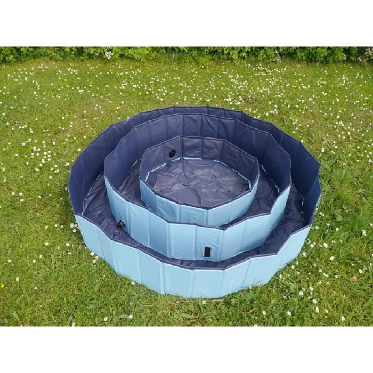 Meilleurs prix pour ROSEWOOD Piscine pliable de refroidissement M - 120 x 30 cm - Bleu - Pour chien