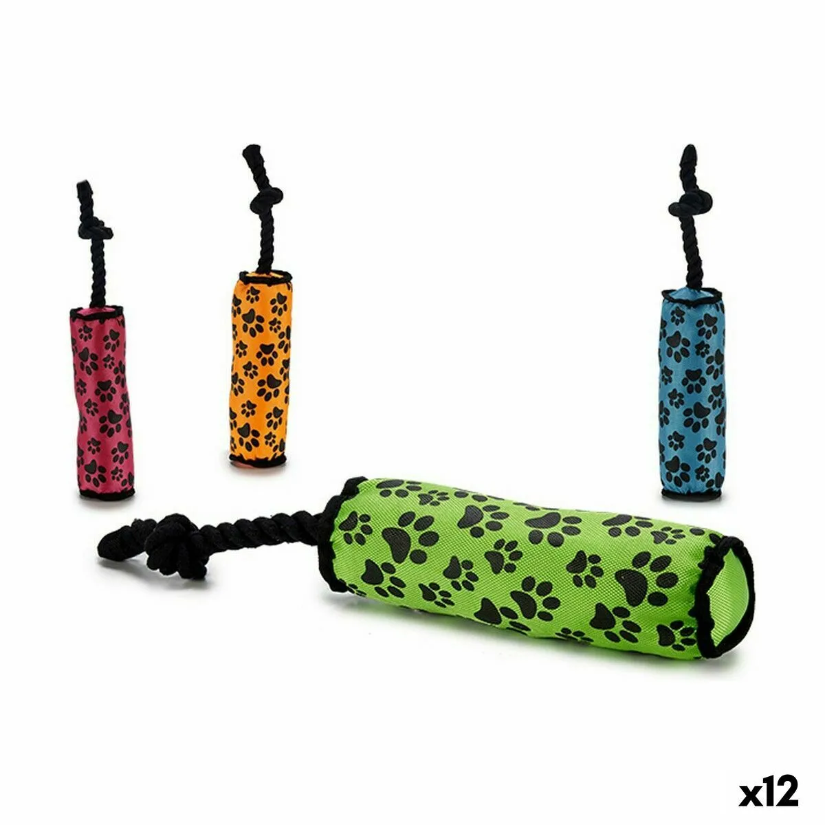 Comparer les prix de Jouet pour chien Cylindre 7,5 x 7,5 x 43 cm (12 Unités)