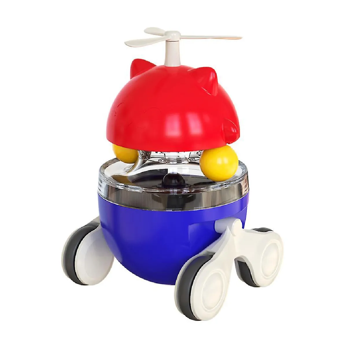 Comparer les prix de Jouet interactif de distribution de nourriture pour animaux de compagnie, avec alimentation lente, balle à mâcher pour chiot, chat, etc.