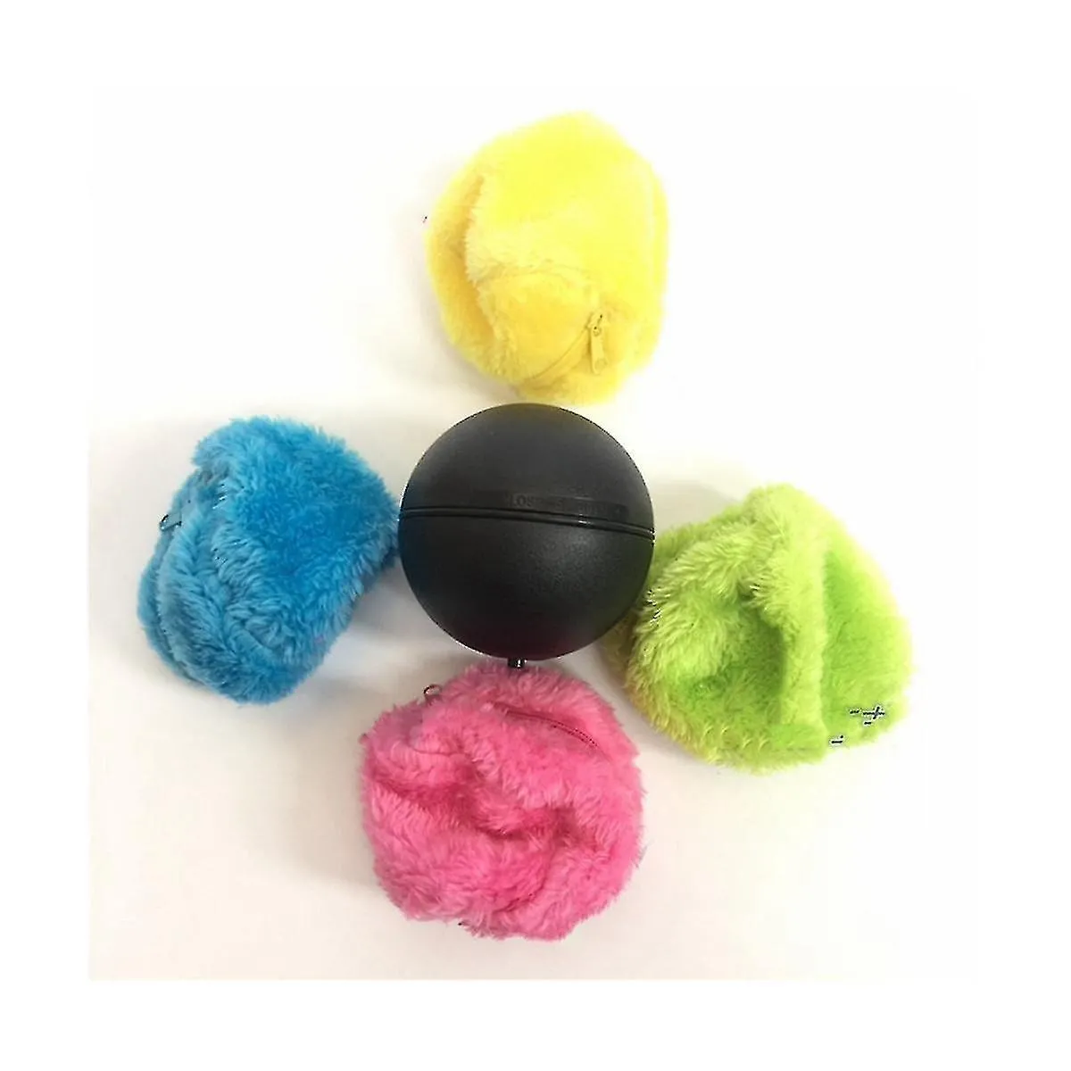 Comparer les prix de Jouet peluche dépoussiérant pour animaux de compagnie Boule roulante automatique Boule électrique Jouet peluche pour chien Boule joyeuse et hygiénique