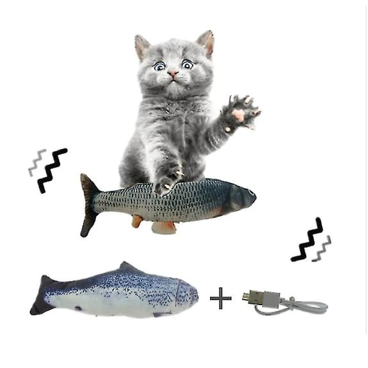 Meilleurs prix pour Jouet pour chat Catnip Poisson