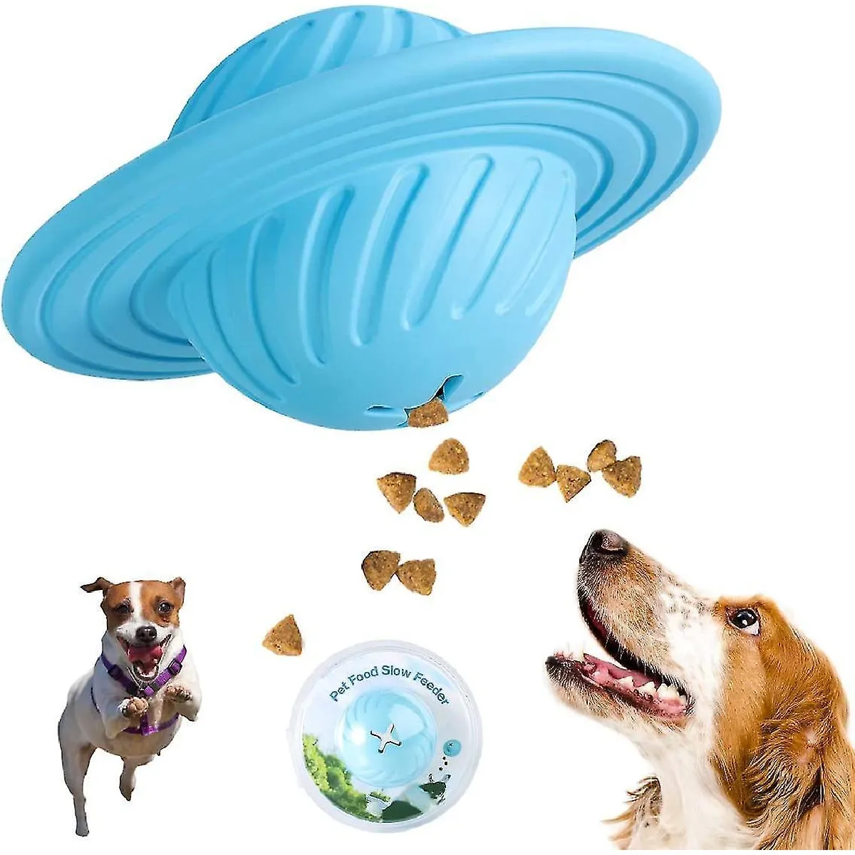 Meilleurs prix pour Jouet Chien Balle Distributeur de Nourriture pour Chien, Jouet Interactif Iq pour Chien Moyen Grand Chien à Mâcher Chasser