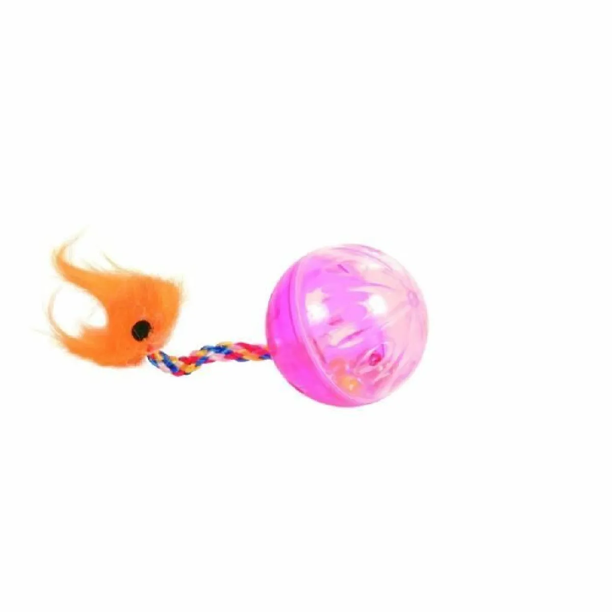 Trixie Balles sonores pour chat avec queue - Ø 4 cm - 2 pièces Trixie Balles sonores pour chat avec queue - Ø 4 cm - 2 pièces