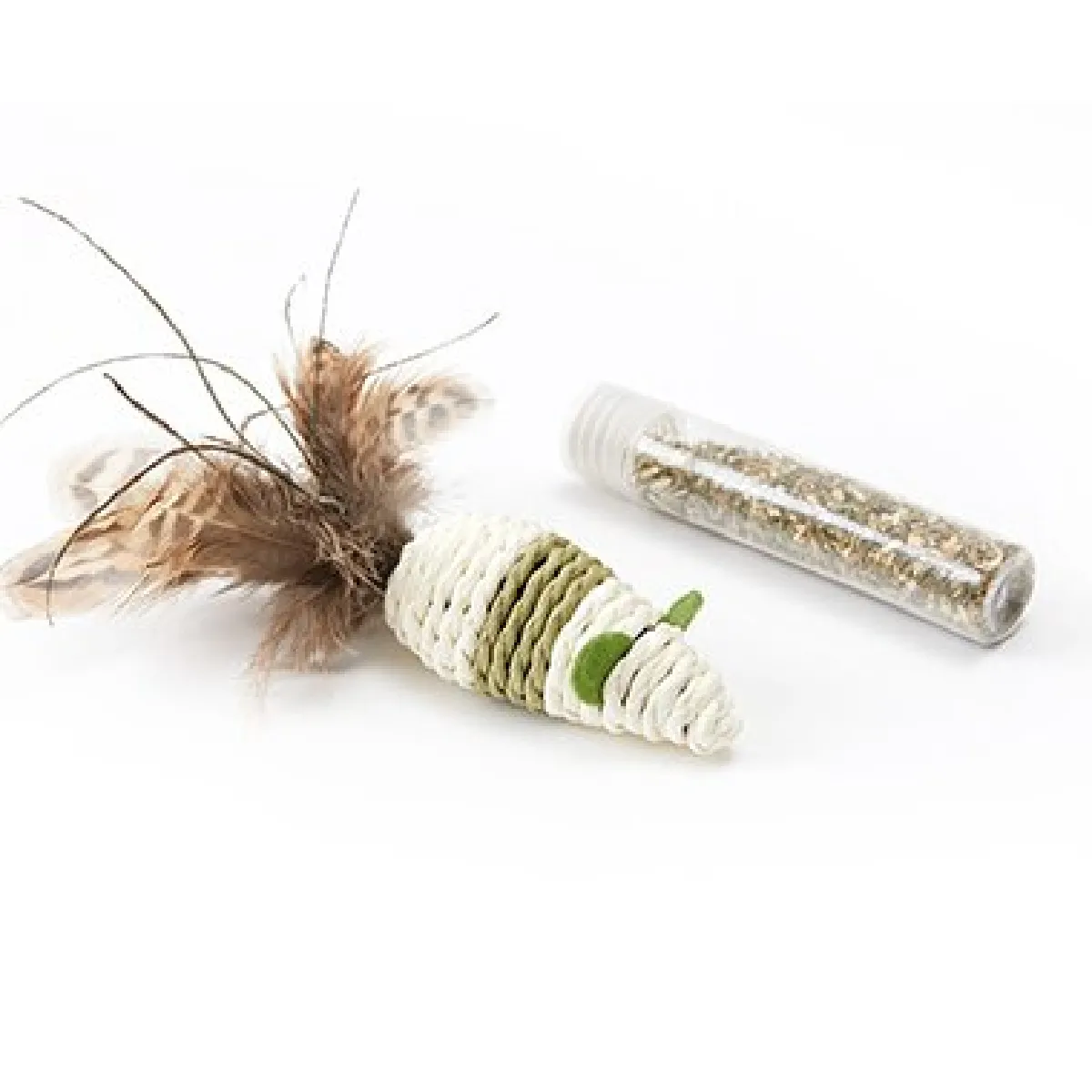 Meilleurs prix pour 5 pcs/set de jouets pour chat polygonum fournitures pour chat molaires de chaton mordant catnip jouets pour chat drôle accessoires pour chat matériaux naturels   jouets pour chat