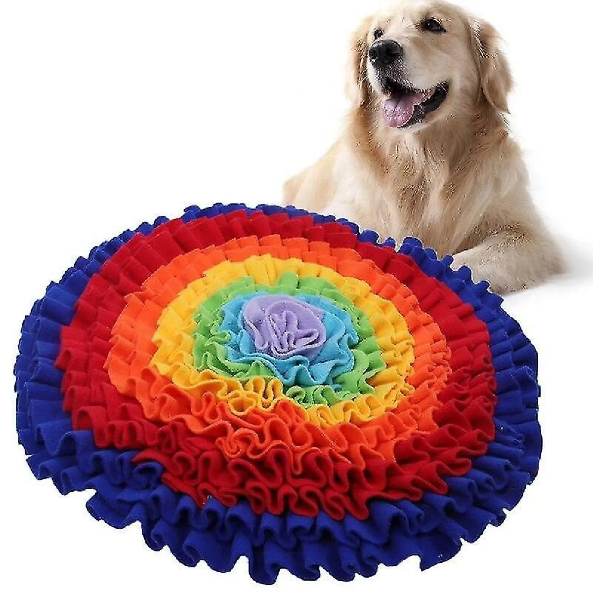 Comparer les prix de Tapis à Renifler Pour Chiens Tapis d'Alimentation Lente Pour Animaux De Compagnie Tapis d'Entraînement à Renifler pour Chiens Jouets de Puzzle pour Chiots