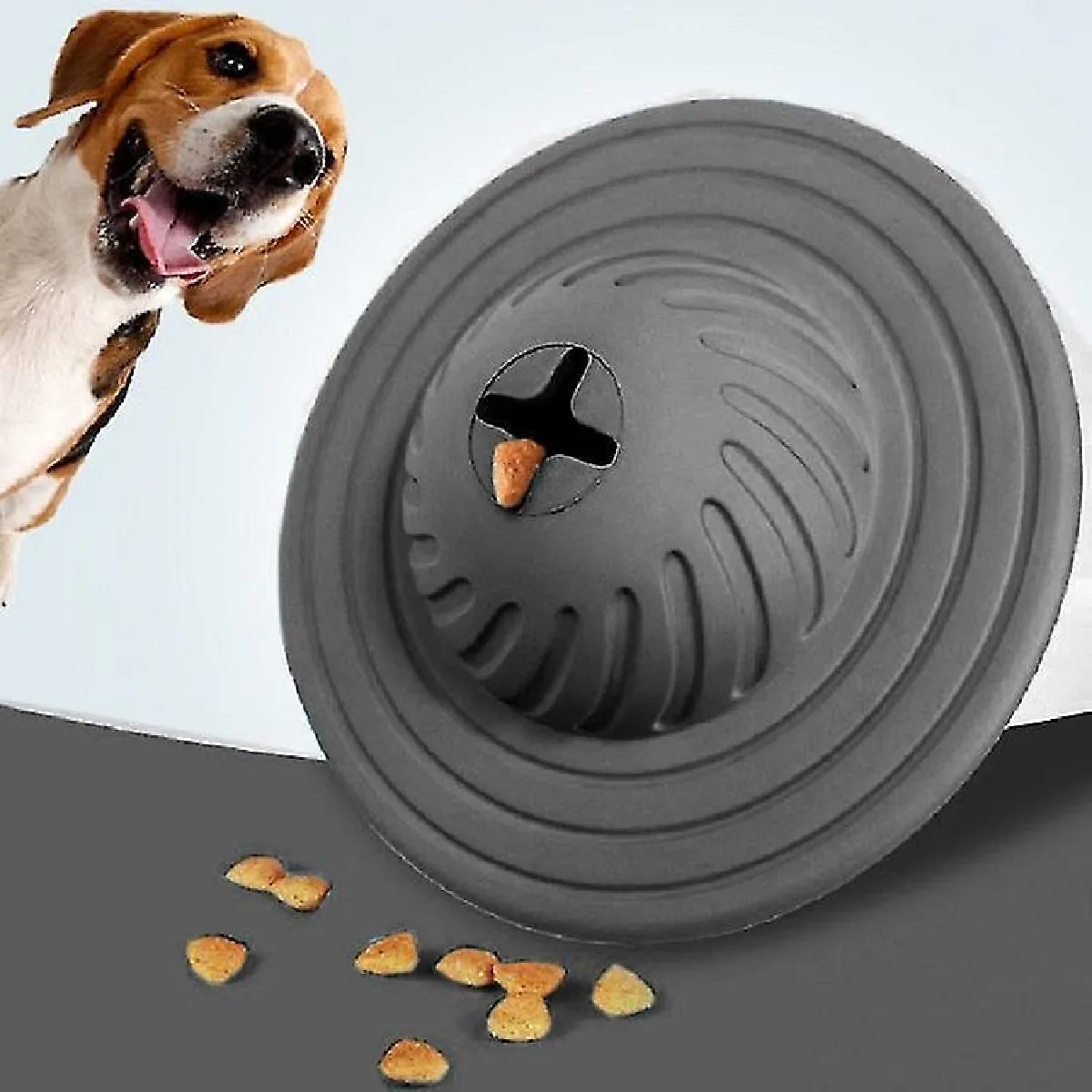 Meilleurs prix pour Jouet en caoutchouc pour chien, Couleur:gris