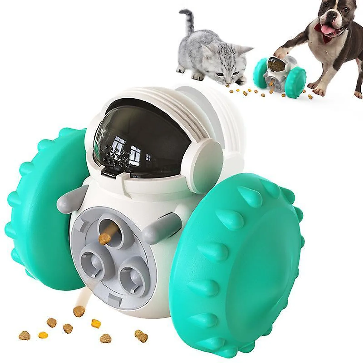 Meilleurs prix pour Jouets Puzzle pour chien Nourriture interactive pour animaux de compagnie Distributeur de friandises pour chiens de compagnie Chats Formation Fournitures pour chiens