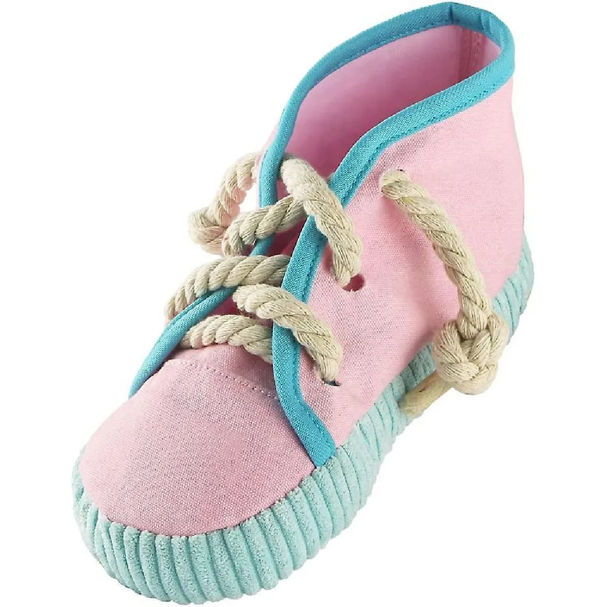 Meilleurs prix pour Jouet à mordiller pour chien, durable et sûr Jouet à mordiller pour chien Jouet sonore amusant pour chaussures pour petits et moyens animaux de compagnie (grand rose)