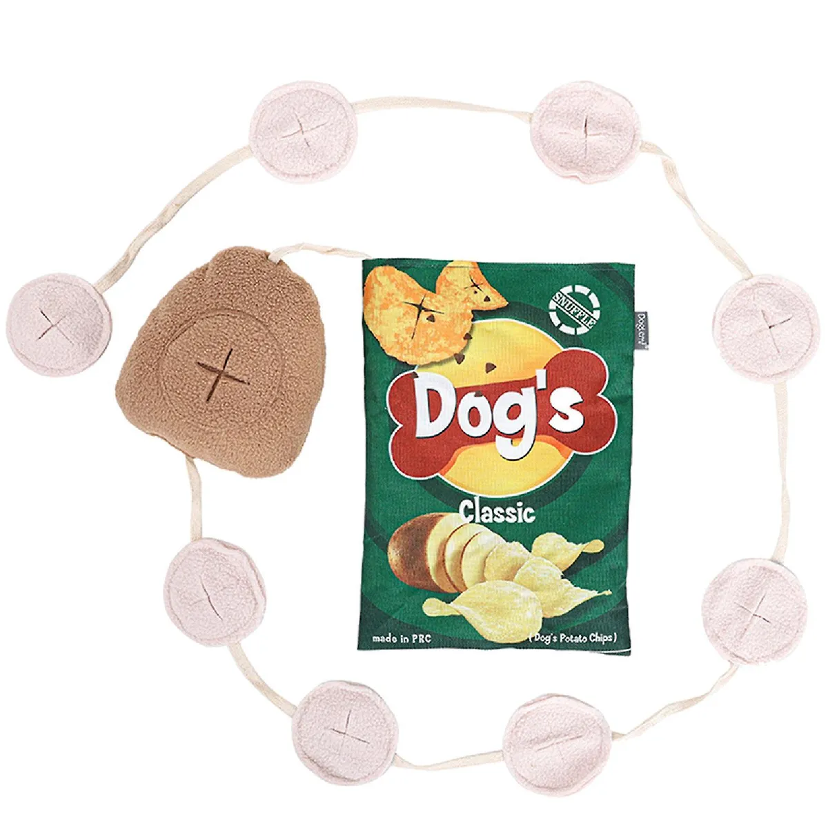 Meilleurs prix pour Jouet interactif distributeur de friandises pour chien, jouet à mâcher pour animaux de compagnie, augmente le QI