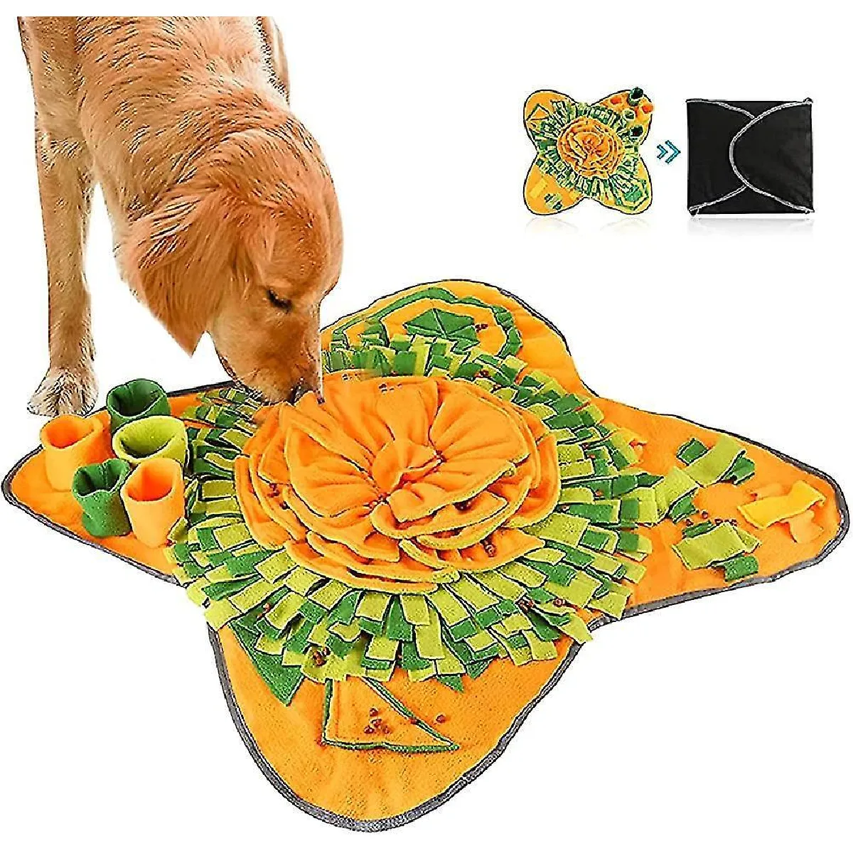Comparer les prix de Renifler Tapis Chien Intelligence Jouet Renifler Jouet Durable Jouet Interactif Chien Promeut Cadeau Y