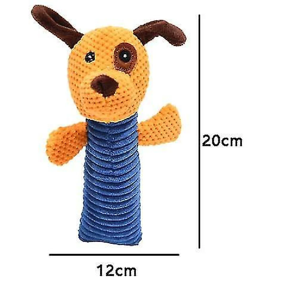 Comparer les prix de Qian Corduroy / grand chien Jouet Sonner Jouet Forme d'animal Peluche Pet Puppy Squeaky Bitten Toy Pet Supplies-style 3