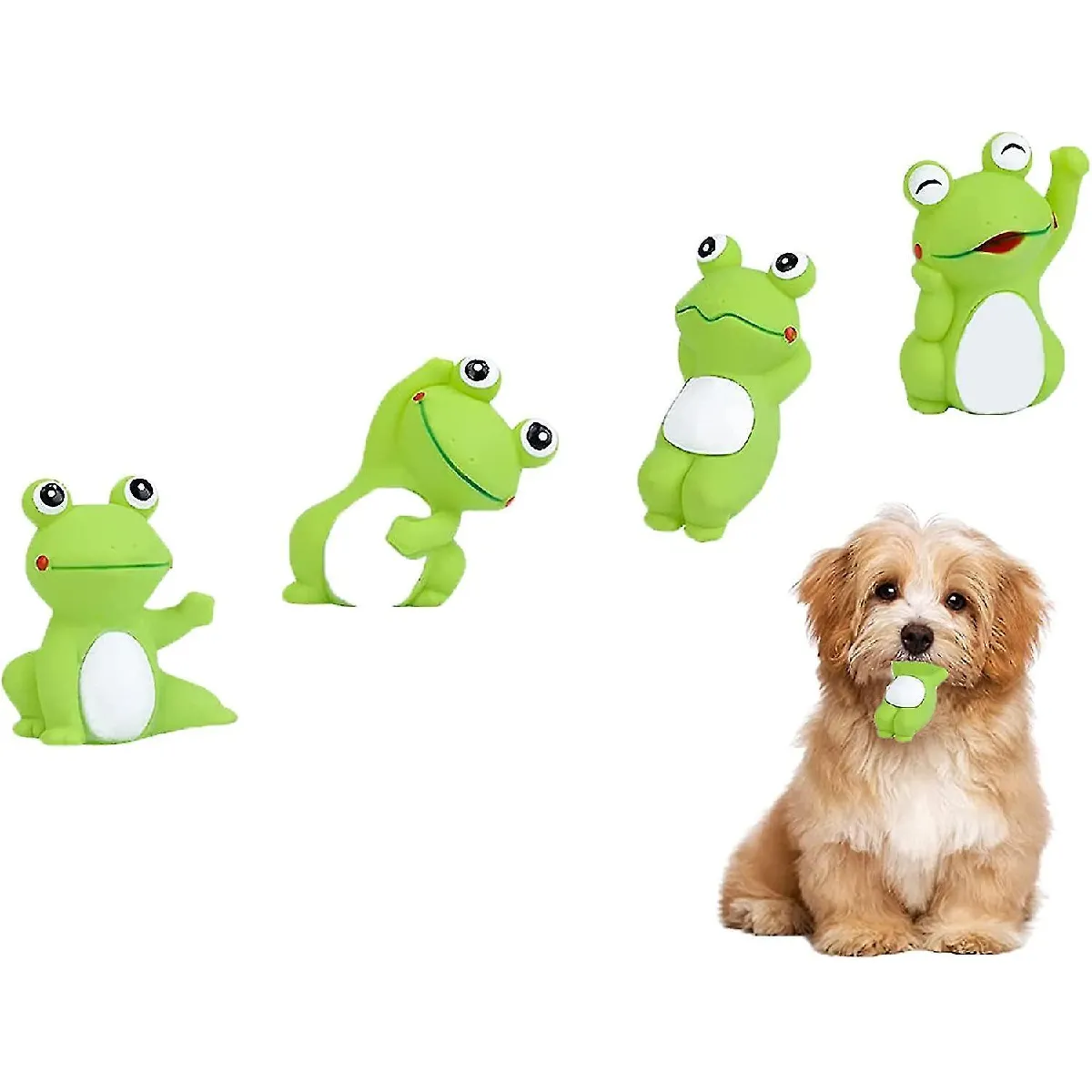 Comparer les prix de Jouet pour chien Squeaky 4pcs Float Pool Jouet pour chien Squeaky pour jeu interactif Jouet pour animal de compagnie