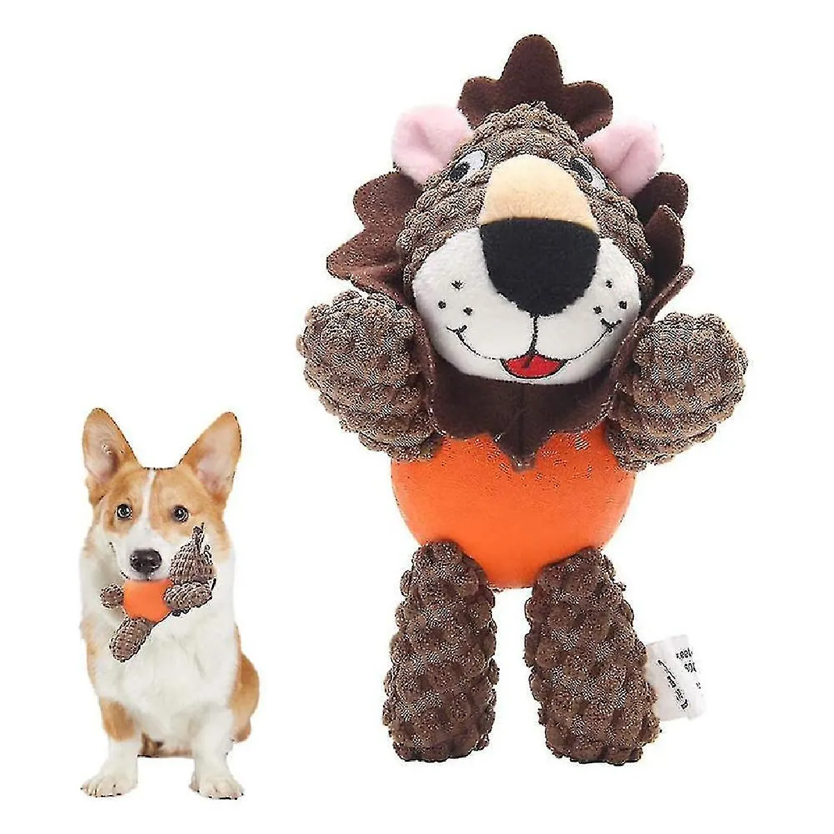 Comparer les prix de Jouet en peluche pour chien, jouets interactifs pour chiens en peluche pour l’ennui, mignons jouets à mâcher pour chiens grinçants pour chiot, petite, moyenne, grande race