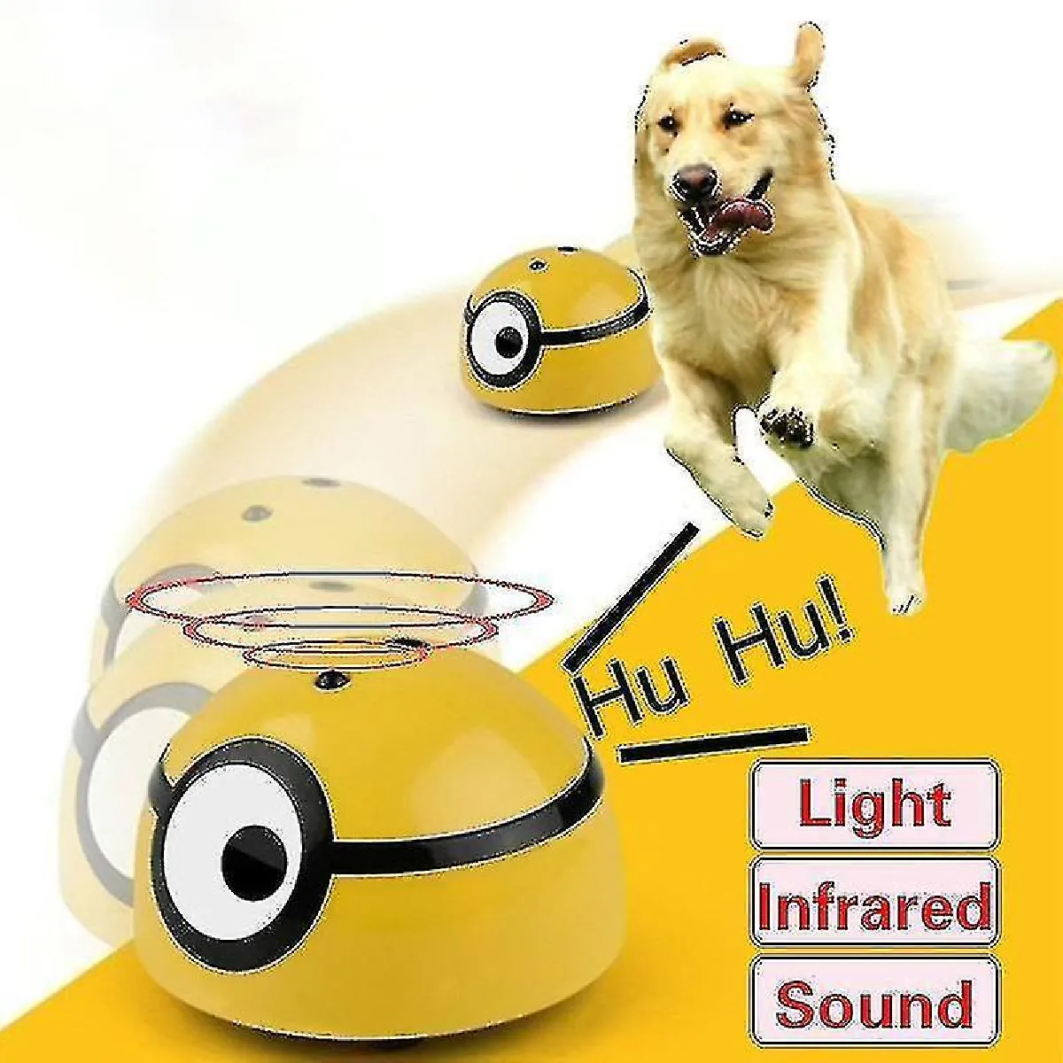 Meilleurs prix pour Jouets interactifs pour chiens Intelligent Escapeing Toy Cat Dog Automatic Walk Jouets interactifs pour enfants Animaux de compagnie Capteur infrarouge Lapin Pet Supplies Accessori