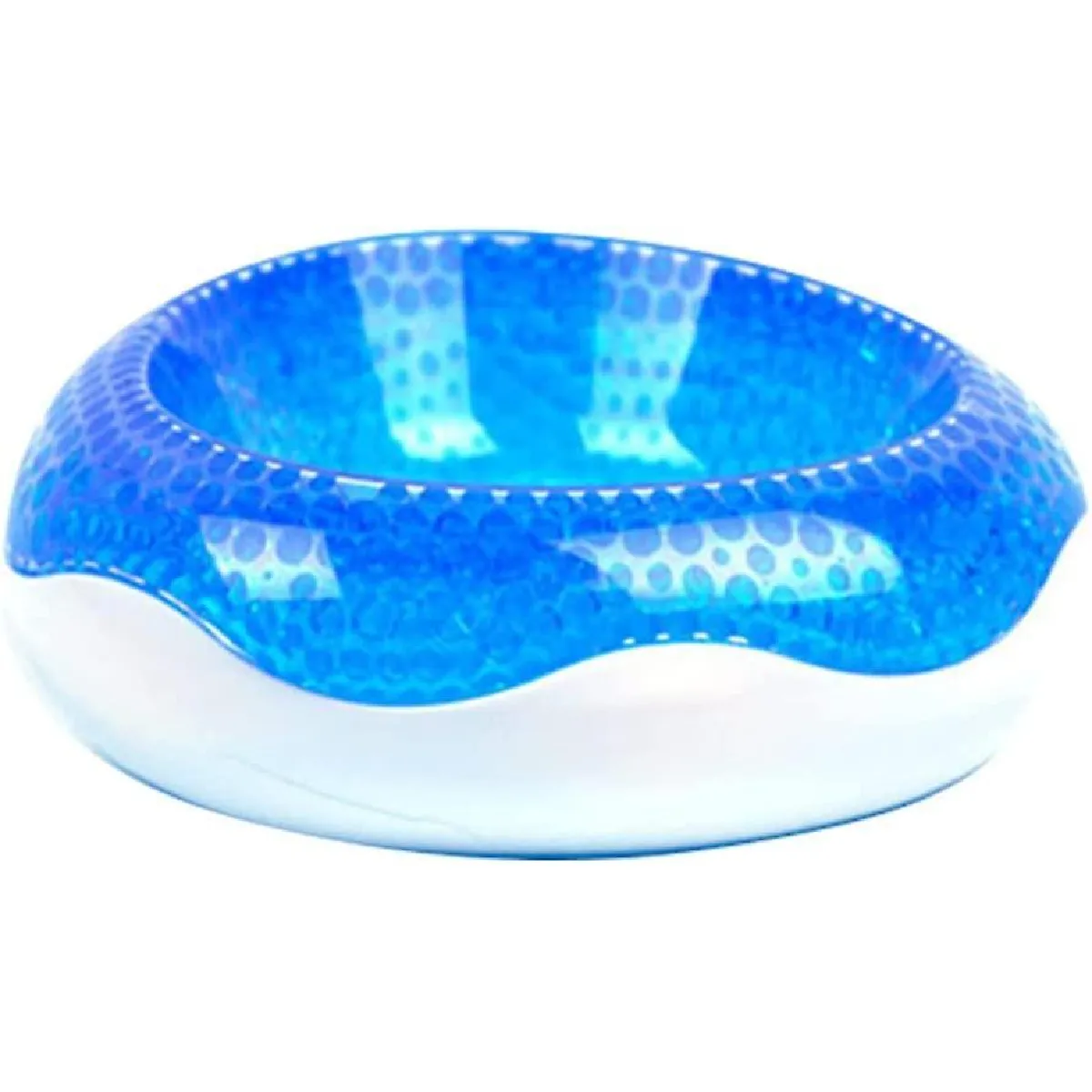 Meilleurs prix pour Heytea Dog And Cat Bowl Non Slip Cat Food Bowls Shallow Cat Dish For Pet Dogs And Cats Heavy Pet Bowl Blue - - -