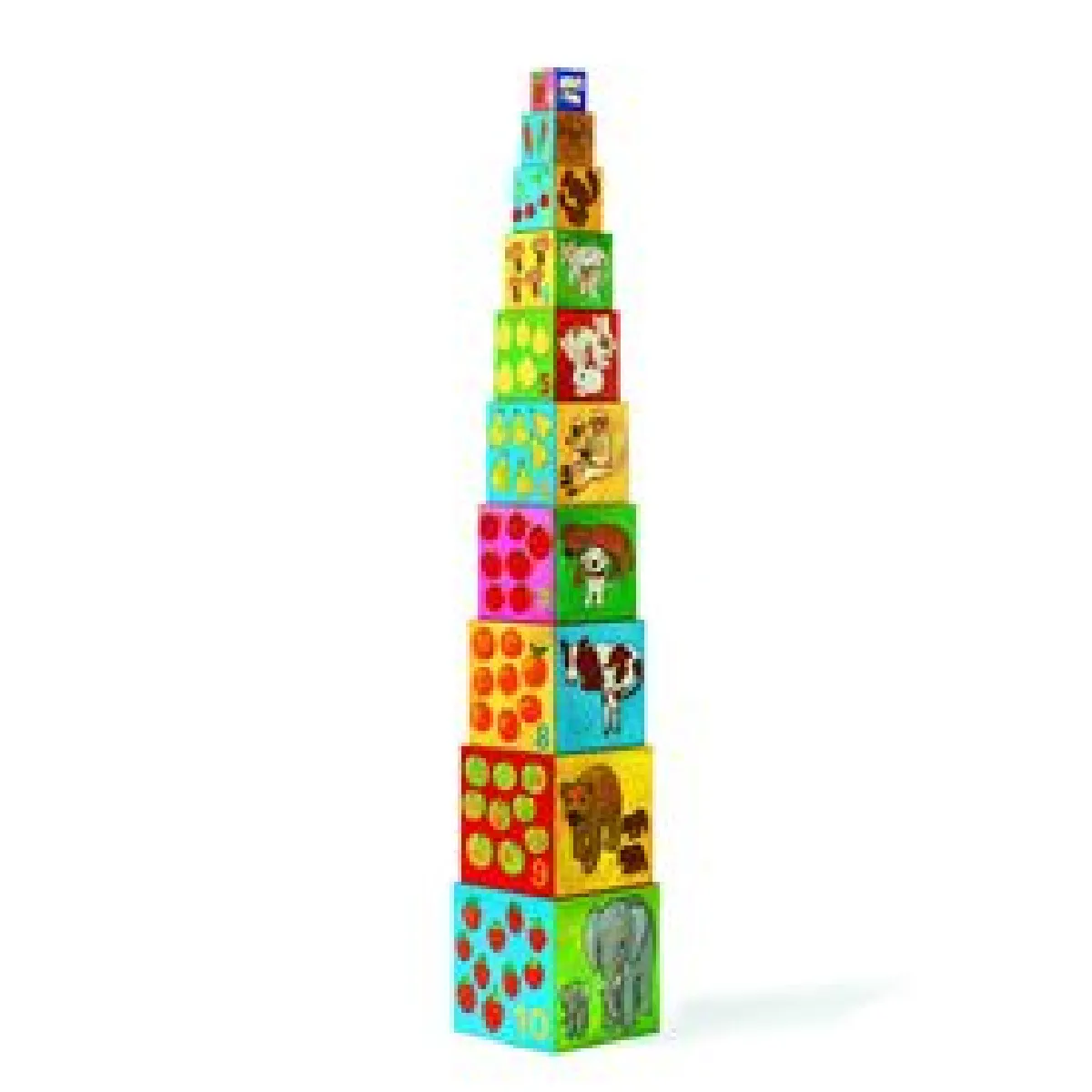 Djeco - 10 Cubes Mes Amis - Image 4