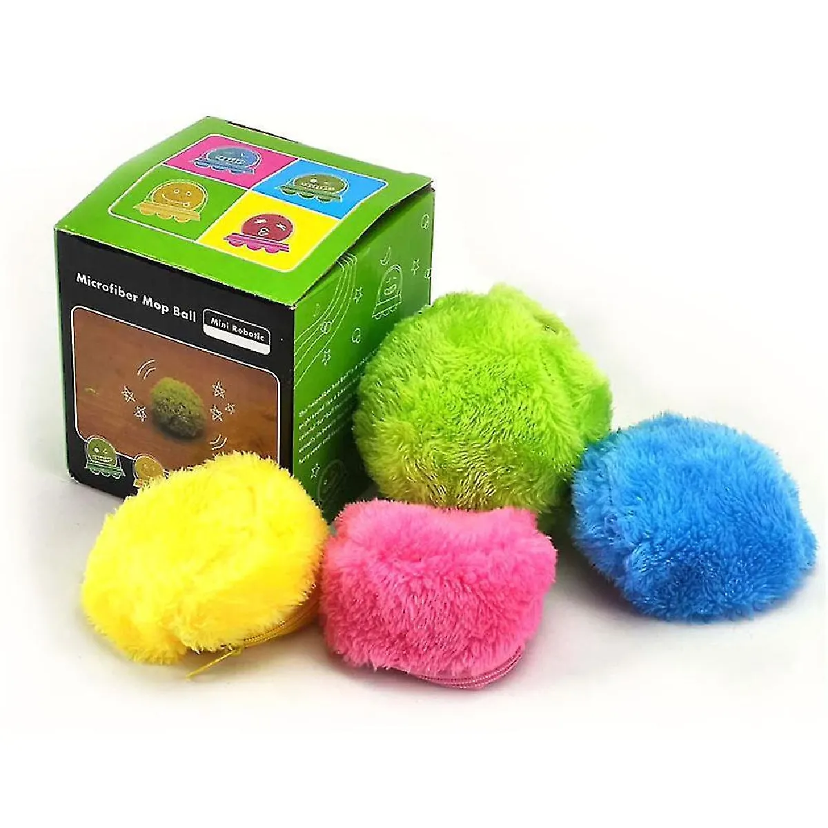 Comparer les prix de Jouets pour animaux de compagnie Poof Play Balls pour chiens, chats, anxiété, stress, balle interactive, balle roulante active, cadeau.