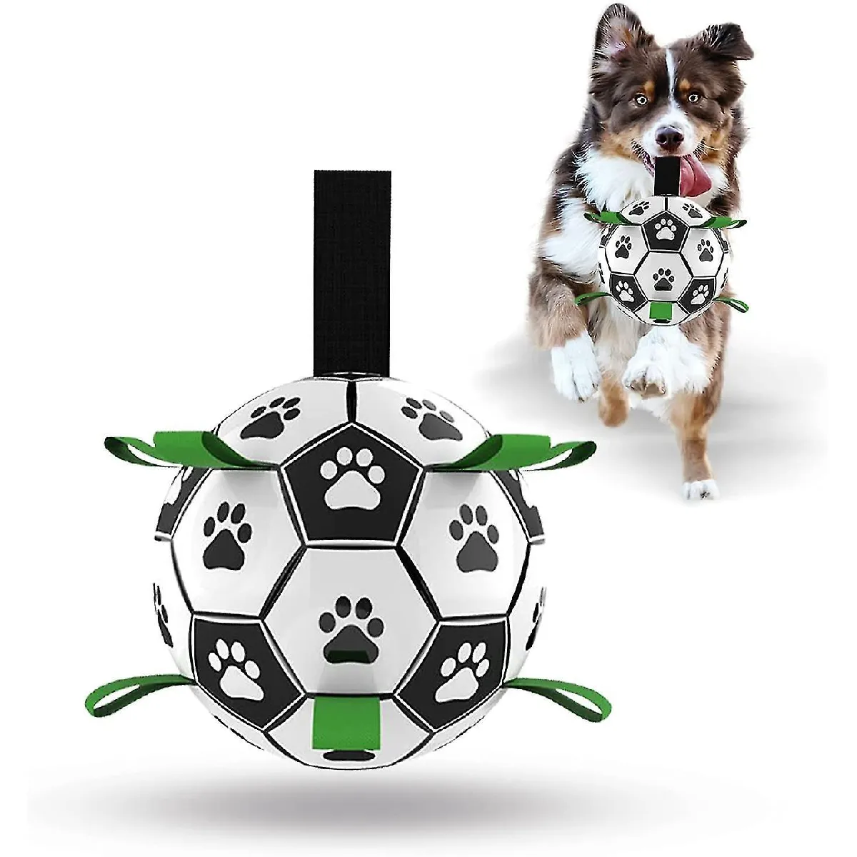 Comparer les prix de Dog Ball, Dog Ball interactif avec languettes de préhension Jouet aquatique de guerre de chien extérieur intérieur pour chiens moyens et grands