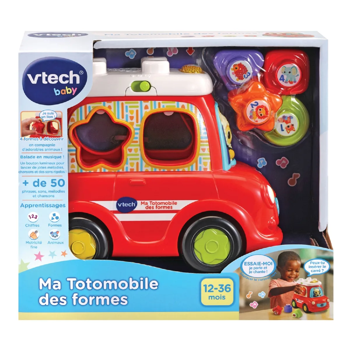 Ma Totomobile Des Formes Vtech Le Jouet
