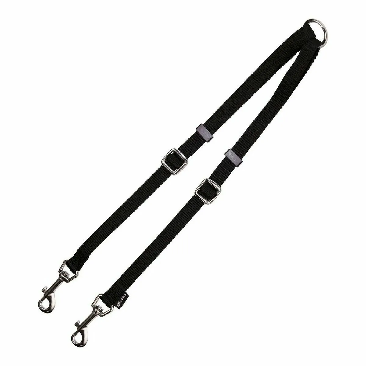 Meilleurs prix pour 2 Accouplement pour laisse de chien Gloria Noir (1.6 x 35-56 cm) (1.6 x 35-56 cm)
