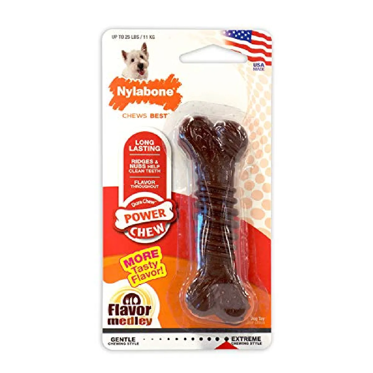 Meilleurs prix pour Nylabone Dura Chew Plus Poulet pour Chien Regular