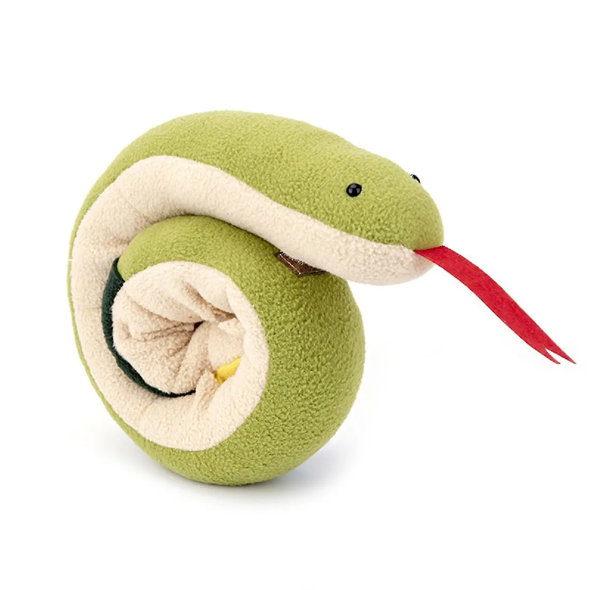 Meilleurs prix pour Jouet en peluche Snuffle Snake pour chien Jouet à mâcher interactif en peluche
