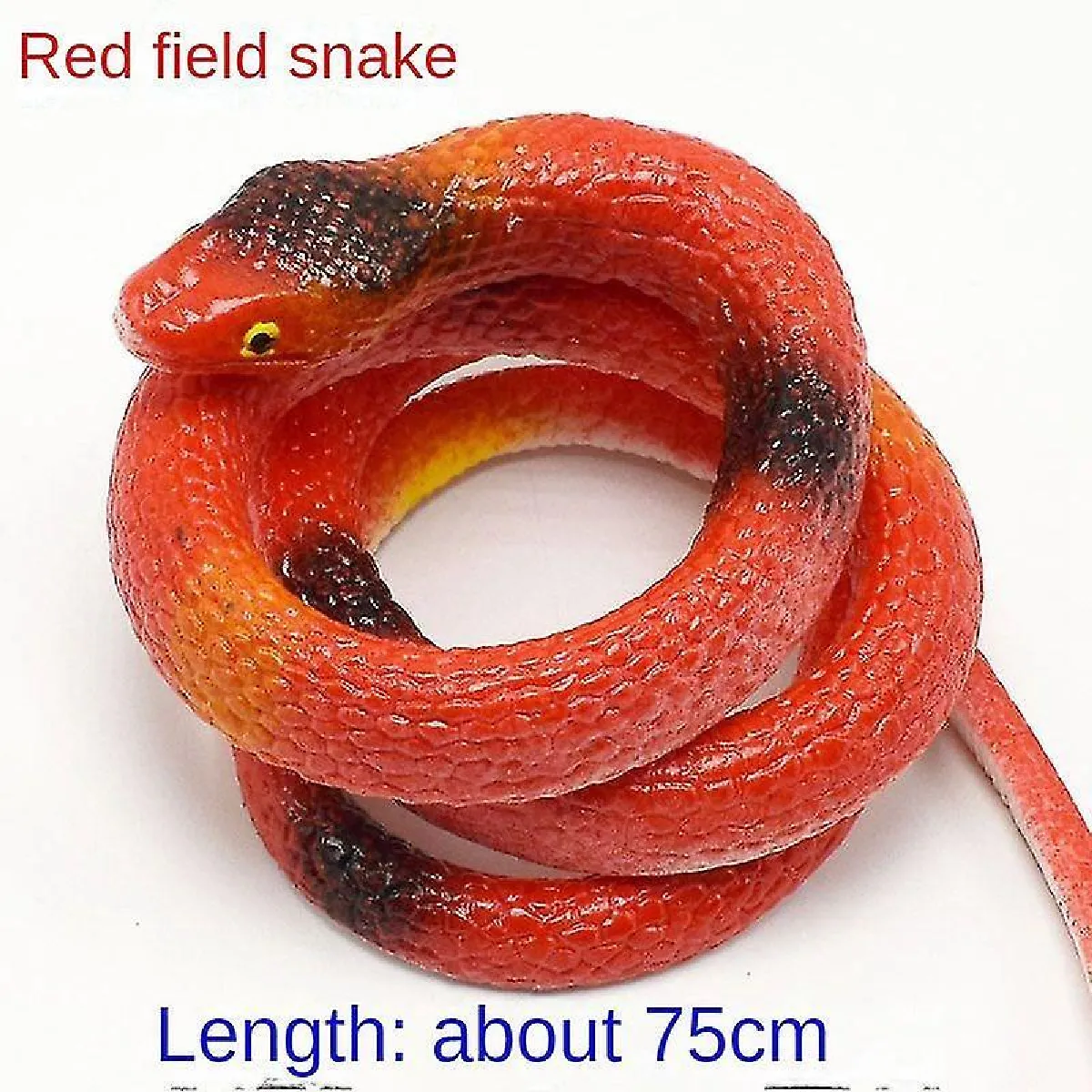 Meilleurs prix pour serpents en Caoutchouc de 75 cm Jouet de Tour Réaliste Petits Serpents Simulation Fantaisie de Serpent 2024-eyzi