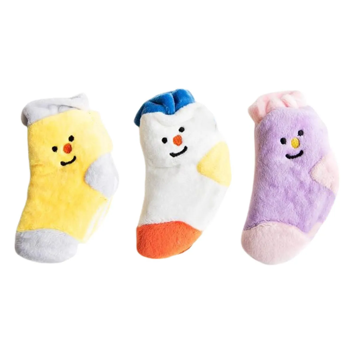 Meilleurs prix pour Jouet à mâcher interactif Snuffle Dog Plush Socks Squeak Toy For Dogs Interactive Foraging Chew Toy