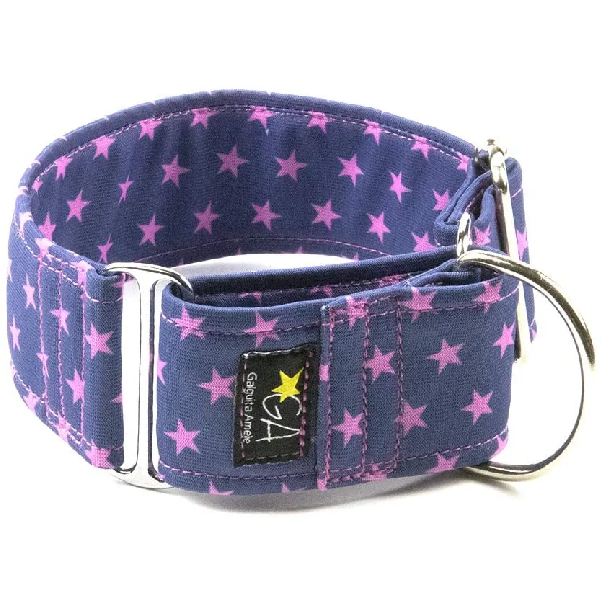 Comparer les prix de Galguita 0634438823230 Amelie Collier pour Chien Motif étoile Rose Taille M