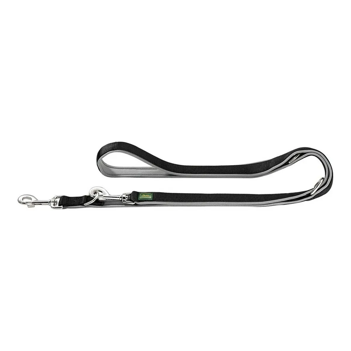 Hunter NEOPREN Laisse - Noir 2m Hunter NEOPREN Laisse - Noir 2m