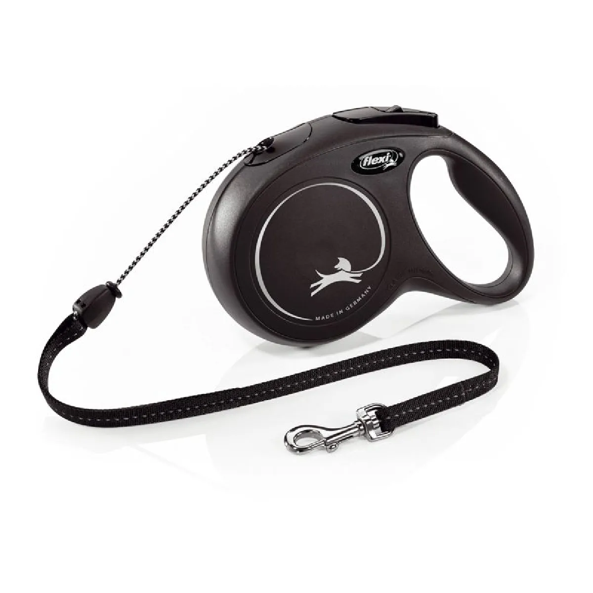 Laisse Flexi Classic M 8m - Noir Laisse Flexi Classic M 8m - Noir