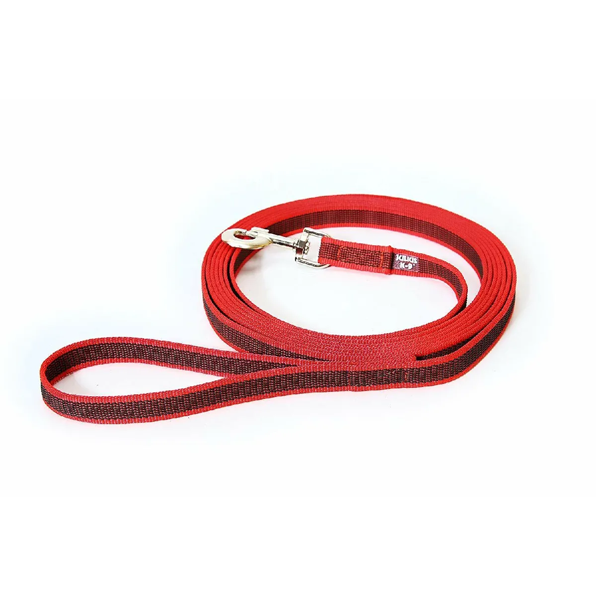 Meilleurs prix pour Couleur et Gris Julius-K9 Super-Grip Laisse avec poignée, 20 mm x 5 m, Rouge/Gris