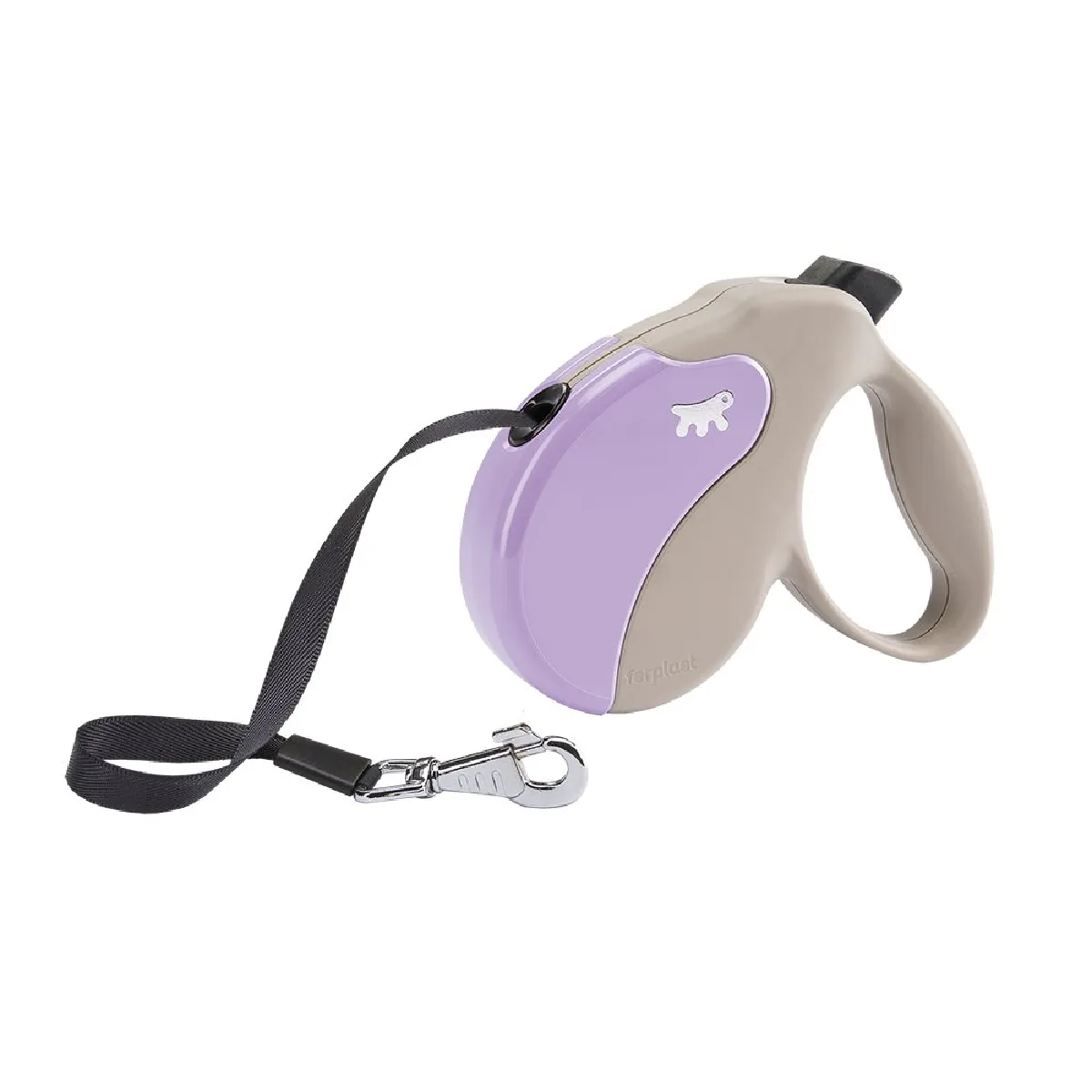 Ferplast Laisse Rétractable Amigo - Gris/Mauve - M Ferplast Laisse Rétractable Amigo - Gris/Mauve - M