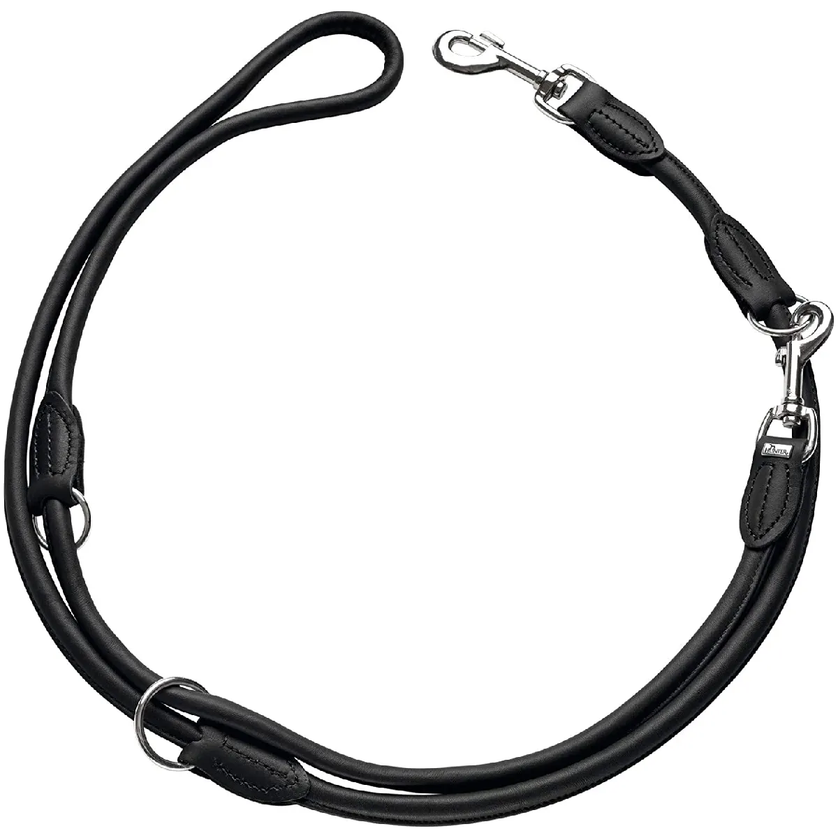 Comparer les prix de Hundeleine / Fà¼hrleine verstellbar Round & Soft à? 10mm 200 cm schwarz