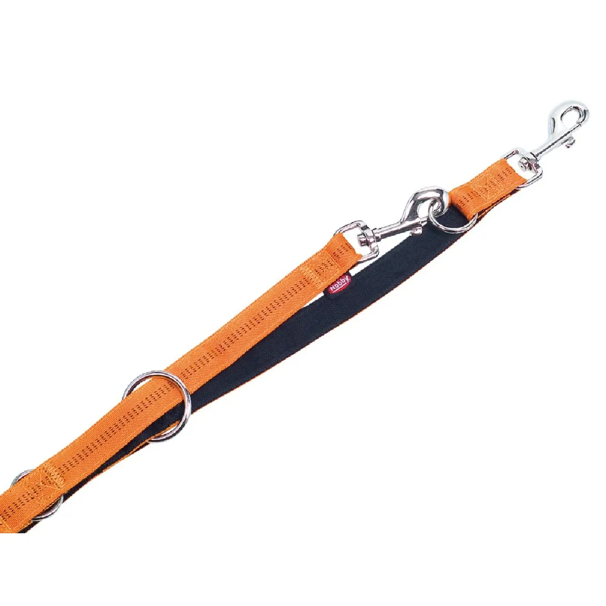 Nobby Soft Grip Laisse Orange 200 cm/10 mm Nobby Soft Grip Laisse Orange 200 cm/10 mm