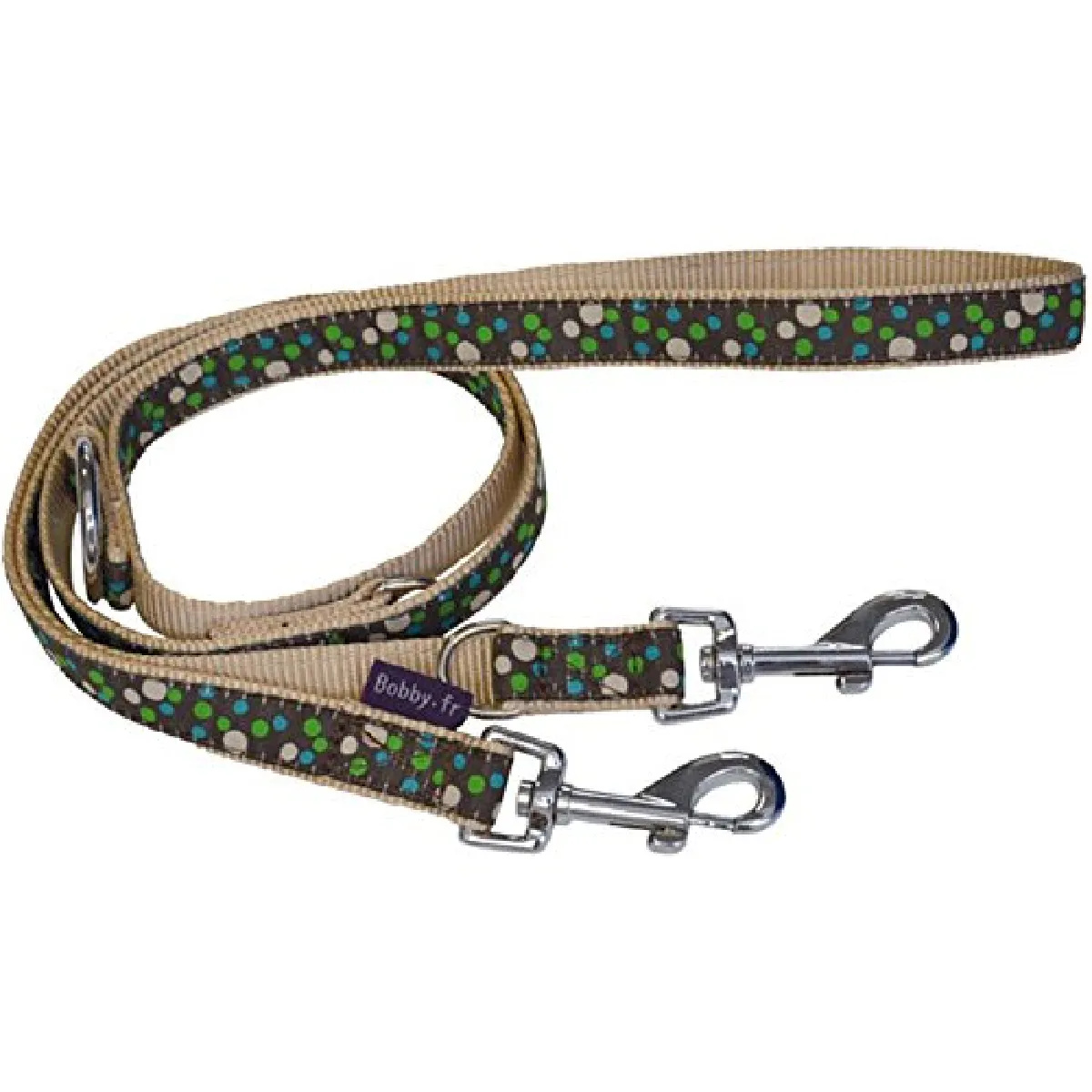 Meilleurs prix pour Bobby Dolls Double Laisse pour Chien Vert Taille XS