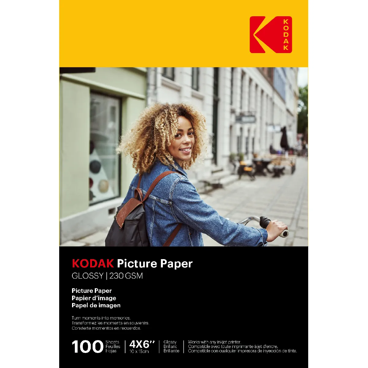 Kodak Papier Photo A6 100 Feuilles