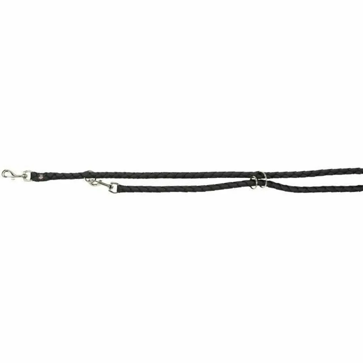 Laisse réglable Trixie Cavo noir pour chien - taille L - XL : L 200 x l 1,8 cm - Image 3