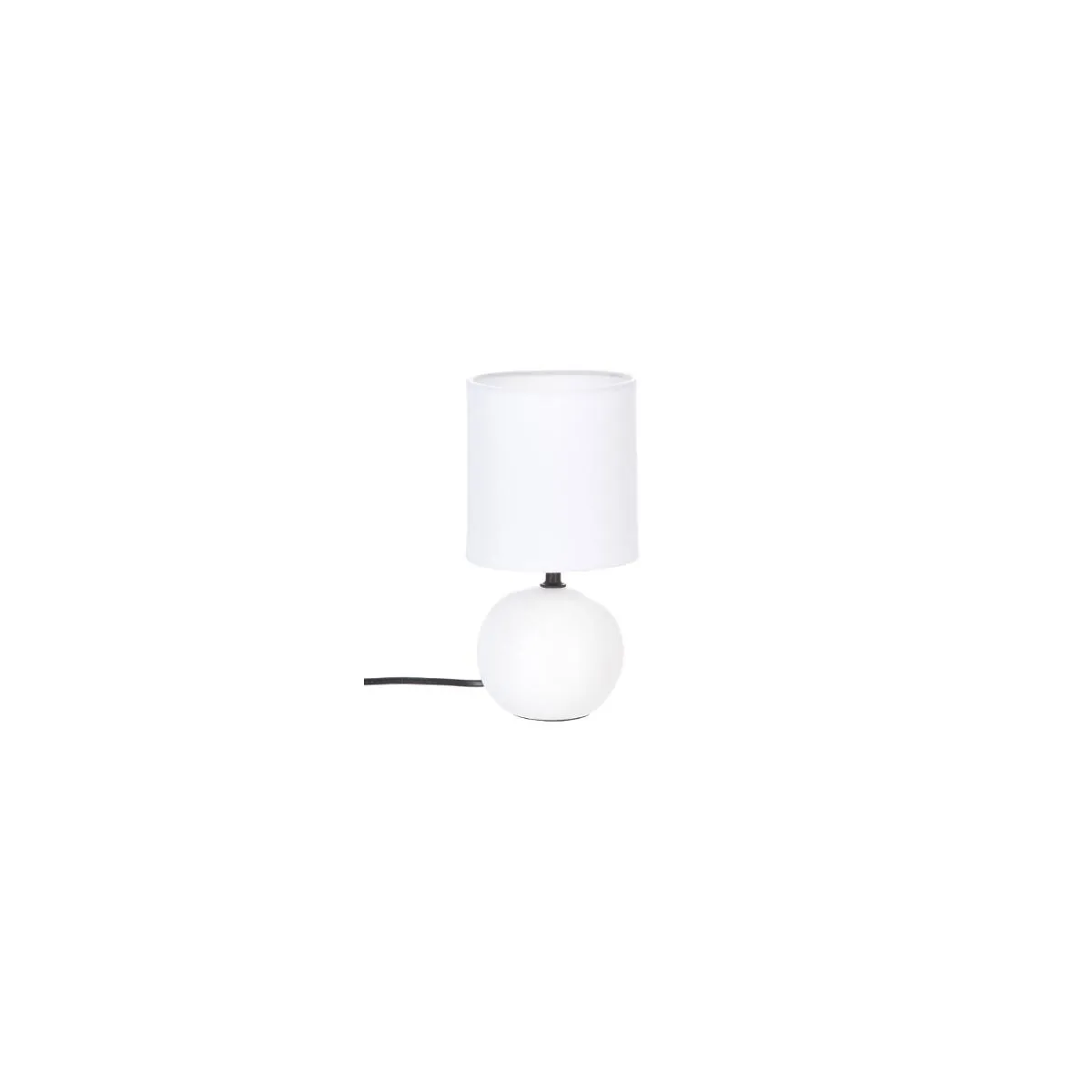 Atmosphera Lampe de chevet boule - Blanc Atmosphera Lampe de chevet boule - Blanc