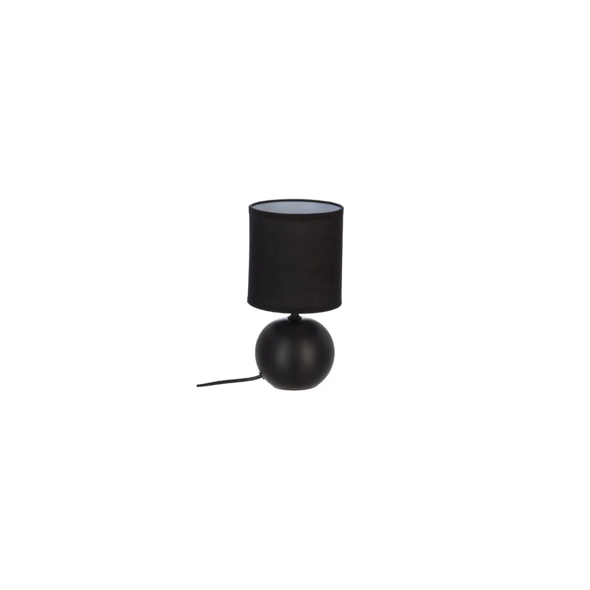Atmosphera lampe de chevet boule - Noir Atmosphera lampe de chevet boule - Noir