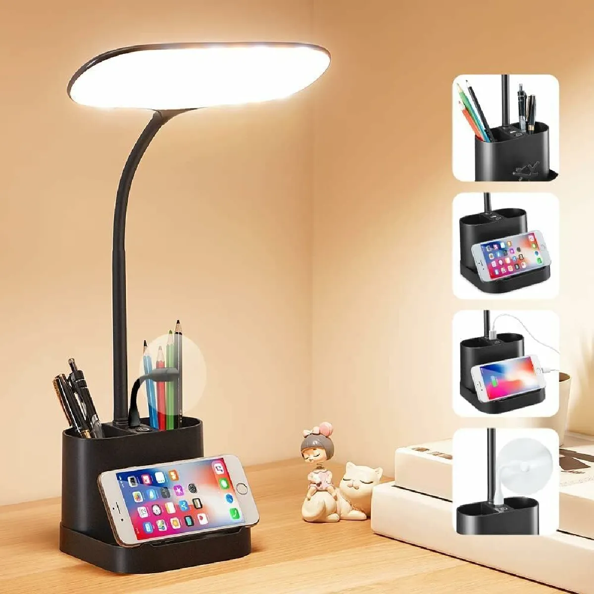 Vendos85 Lampe de bureau noire Vendos85 Lampe de bureau noire