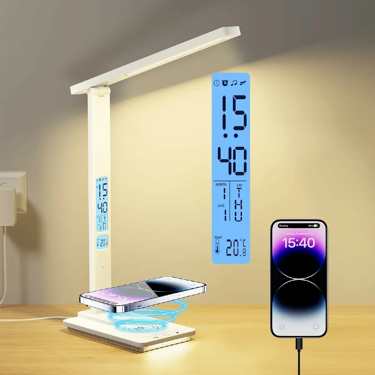 Vendos85 Lampe de bureau LED - Blanc Vendos85 Lampe de bureau LED - Blanc