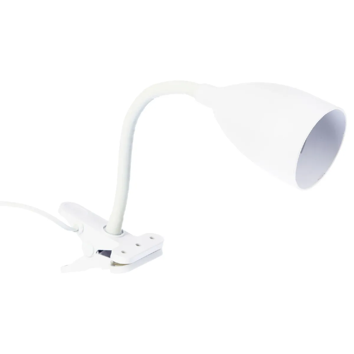 Lampe à pince Sily en métal -Blanc
