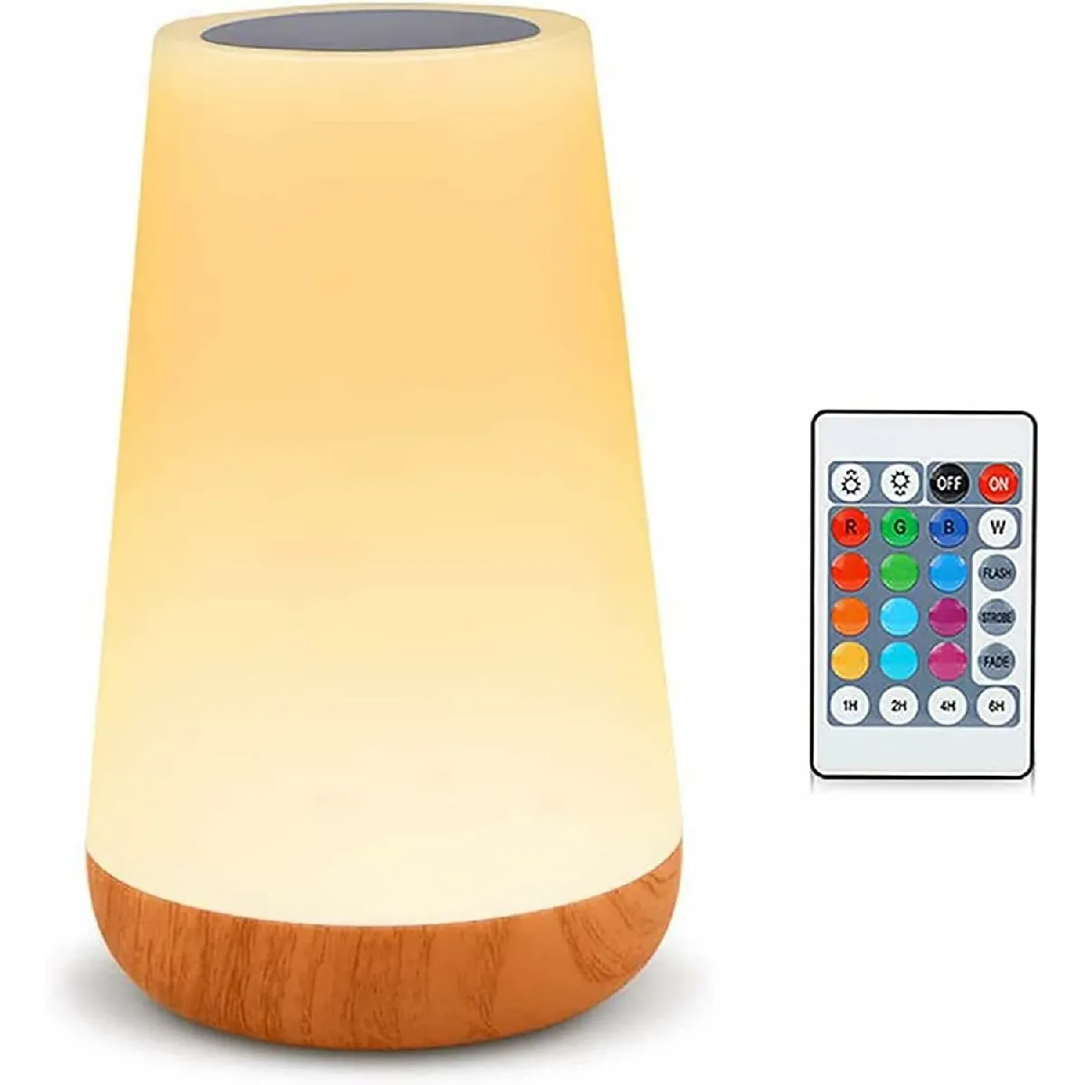 Vendos85 Lampe de chevet LED - Marron Vendos85 Lampe de chevet LED - Marron