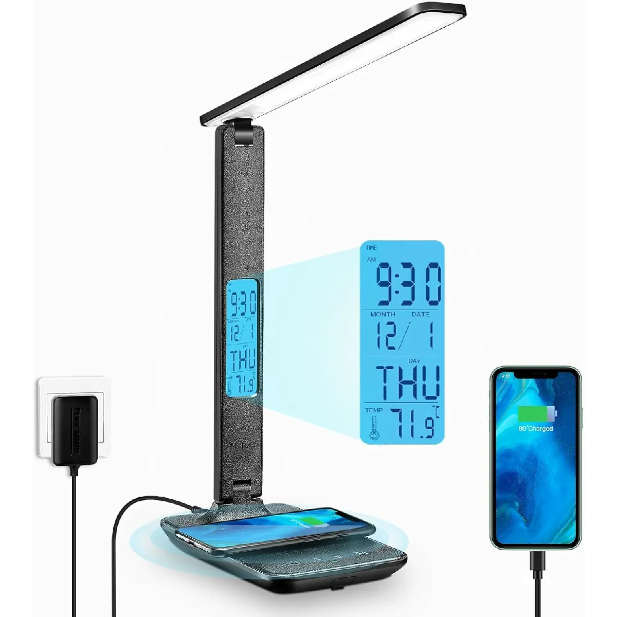 Vendos85 Lampe de bureau LED - Noir Vendos85 Lampe de bureau LED - Noir