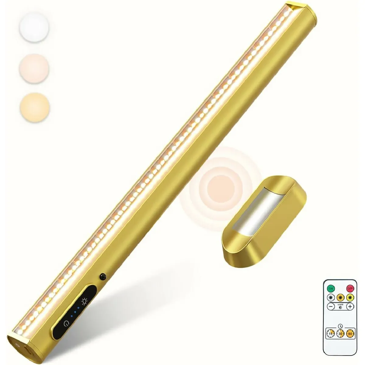 Vendos85 Lampe de bureau LED - Jaune
