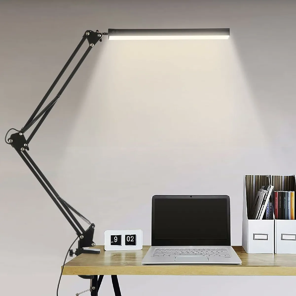 Vendos85 Lampe de bureau pince LED - Noir Vendos85 Lampe de bureau pince LED - Noir
